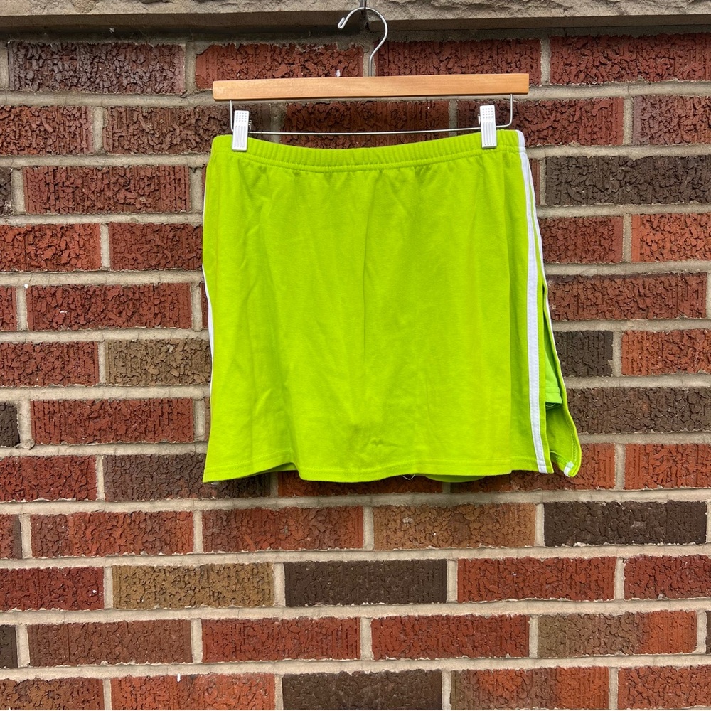 RAG Lime Green Athletic Skort Shorts